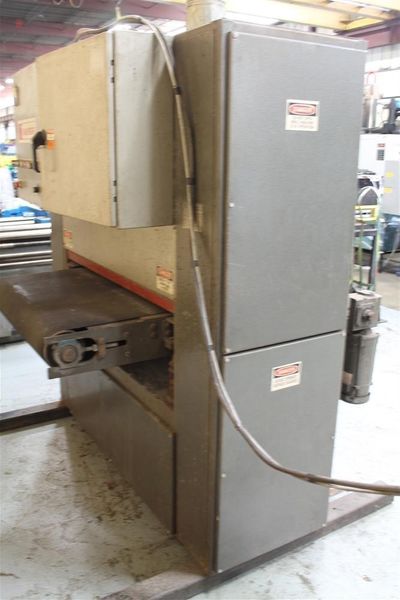 36' RAND BRIGHT BELT GRINDER & DUST COLLECTOR: STOCK #62629