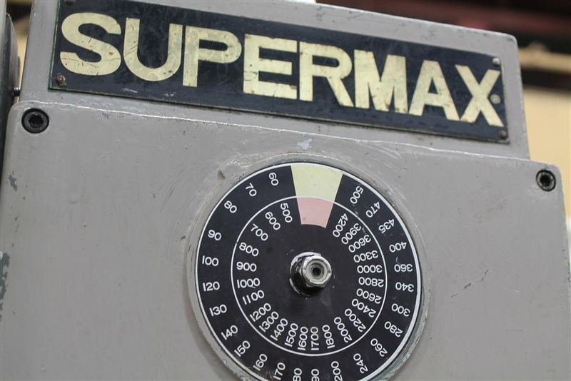 2 HP SUPERMAX RAM TYPE VERTICAL MILL: STOCK #62476