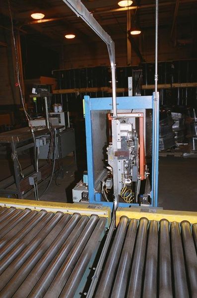 42" WIDE X 42" HIGH ITIPACK/A & H AUTOMATIC BANDING LINE: STOCK #50332