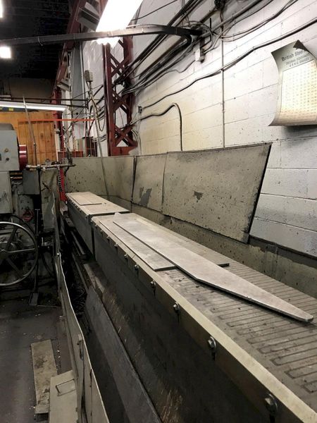 14' HANCHETT 75 HP KNIFE, SHEAR BLADE, & FACE HORIZONTAL ROTARY GRINDER: STOCK #70383