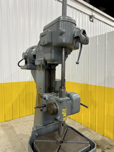 21" CINCINNATI BICKFORD SUPER SERVICE MODEL #21 SINGLE SPINDLE DRILL PRESS: STOCK #20046