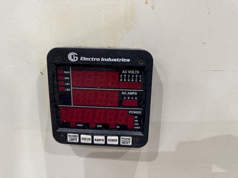 50 KVA CONTROLLED POWER COMPANY MODEL #8DNX-50K-7-A POWER VOLTAGE REGULATOR: STOCK #19844