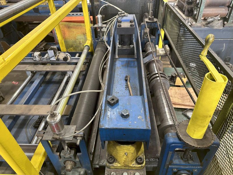 48" ASC SLITTING & CUT-TO-LENGTH (SLEAR) LINE WITH AMS CONTROLS: STOCK #19200