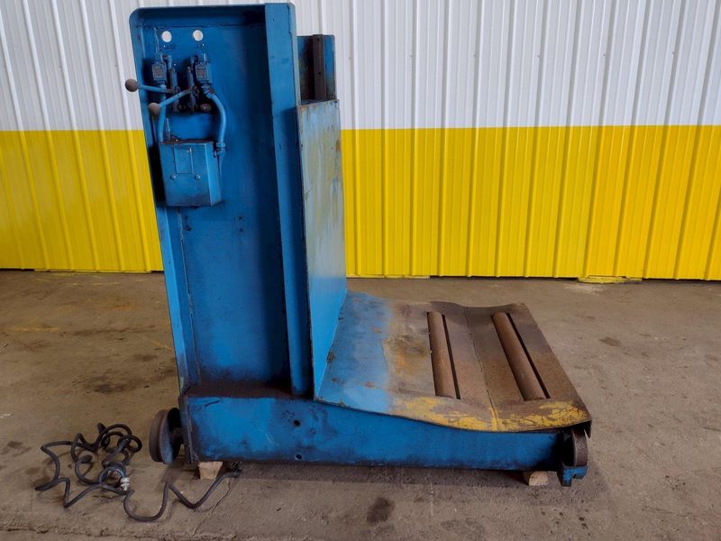 20,000 LBS X 48" HYDRAULIC POWERED COIL CAR: STOCK #17557