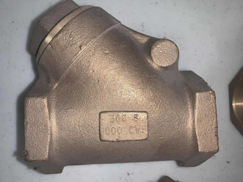 NIBCO NL2QA08 T-221-A WYE STRAINER WITH #20 MESH STAINLESS STEEL WIRE SCREEN, 3/4 IN, THREAD CON