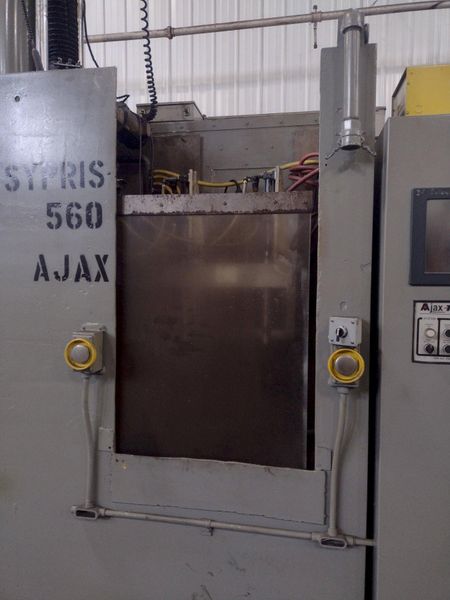 250 KW AJAX TOCCO "PACER" INDUCTION HARDENING SCANNER SYSTEM WITH MAGNESCAN QS CONTROLS: STOCK #