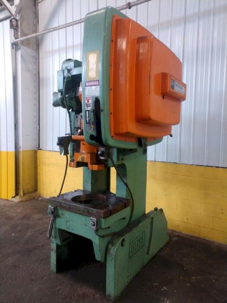 60 TON BLISS MODEL #C60 OBI FLYWHEEL PRESS, 4" STROKE: STOCK 14889