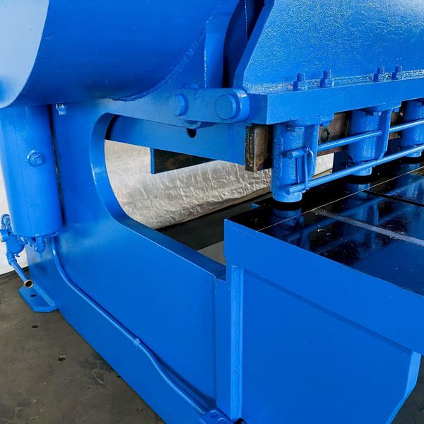 8' X 1/4" STEELWELD MODEL 4B-B MECHANICAL SHEAR: STOCK #14673