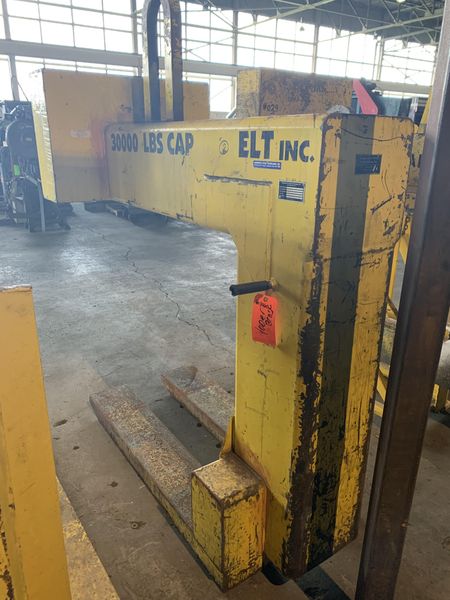 30,000 LB 15 TON ENGINEERED LIFTING TECHNOLOGIES SKID PALLET LIFTER: STOCK #10602