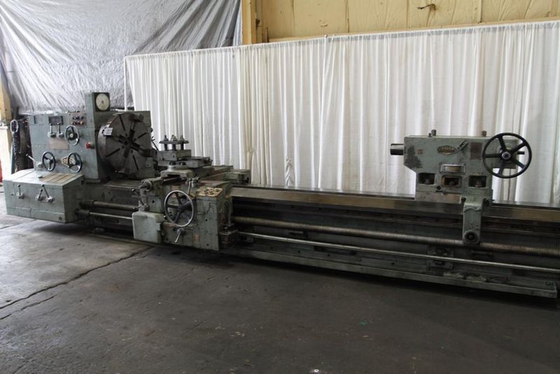 38" X 156" (13') CRAVEN ENGINE LATHE:  STOCK #8746