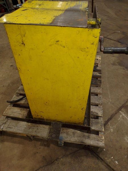 1,200 LB X 10" ROWE MODEL #810 MOTORIZED COIL CRADLE: STOCK #20254