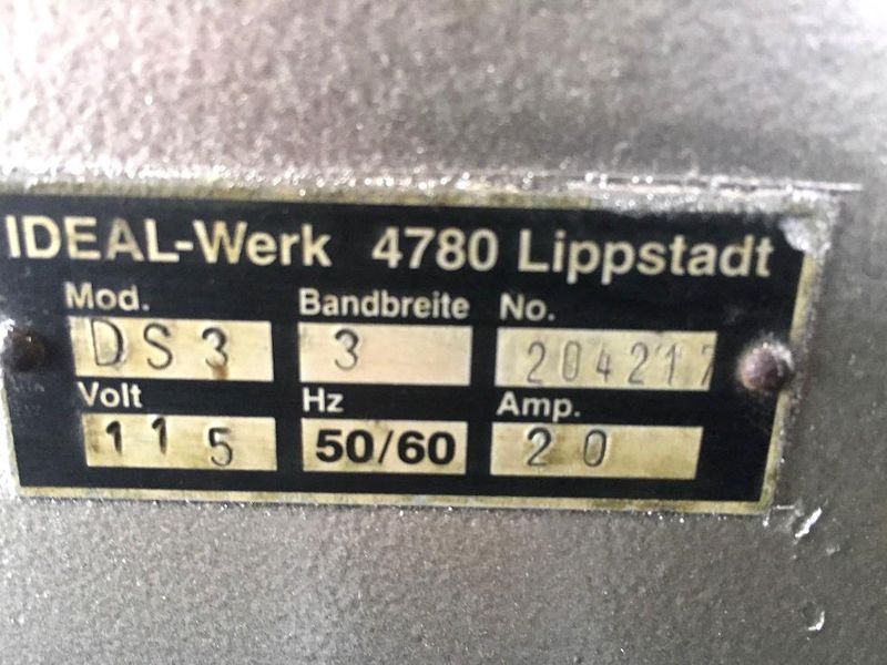 Ideal DS3 Butt Welder