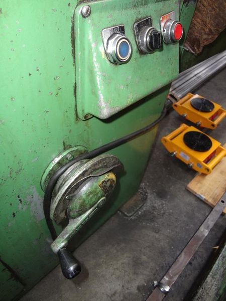 5/16" Shuster 2A4V Wire Straighten & Cut Off Machine