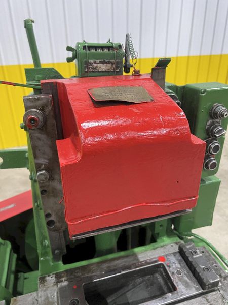25 TON YODER MODEL #P-25 MECHANICAL CUTOFF PRESS, 2.25" STROKE : STOCK #20524