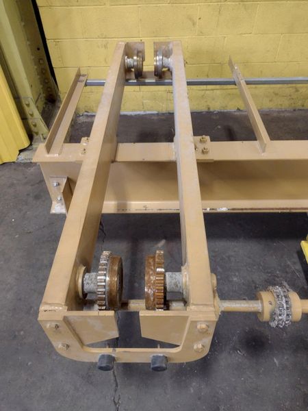 2 TON X 13' CONTRX CRANES / R&M HOIST UNDERSLUNG BRIDGE CRANE: STOCK #16541