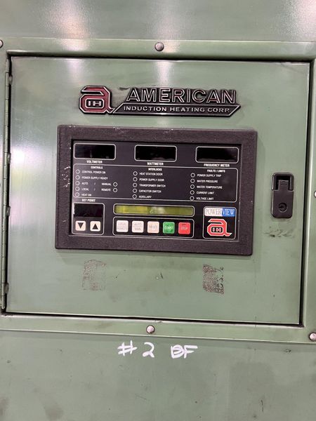 550 kW AMERICAN INDUCTION HEATING CORP (1999) INDUCTION HEAT POWER SOURCE & CONTROLS: STOCK #200