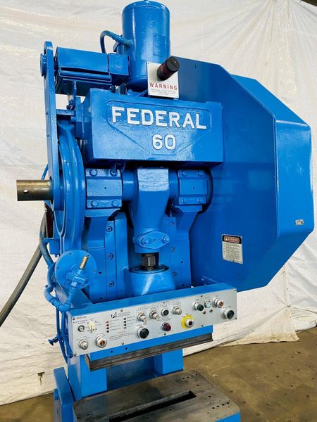 60 TON FEDERAL / PRECISION INDUSTRIES OBI PRESS, 3" STROKE: STOCK #14978