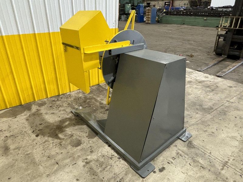 6,000 LB 3 TON X 16" JACO PULL OFF COIL REEL UNCOILER: STOCK 15205