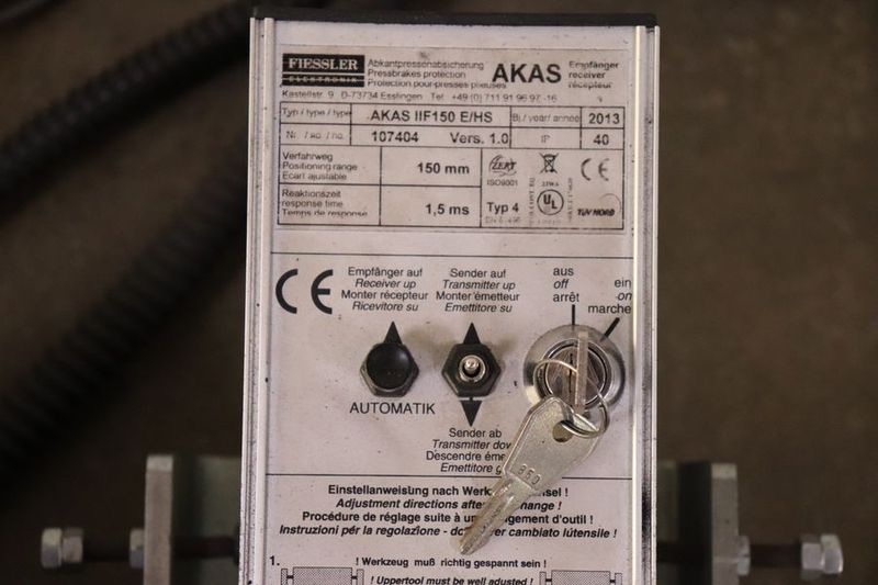 Fiessler Elektronik AKAS IIF150 E/HS Press Brake Laser Safety System