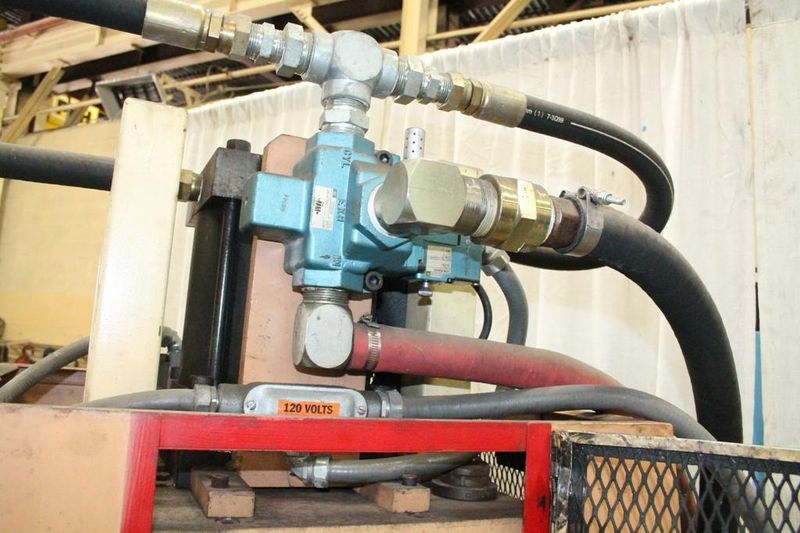 10 TON TISHKEN MODEL #ACO-10LP CUTOFF PRESS: STOCK #64570