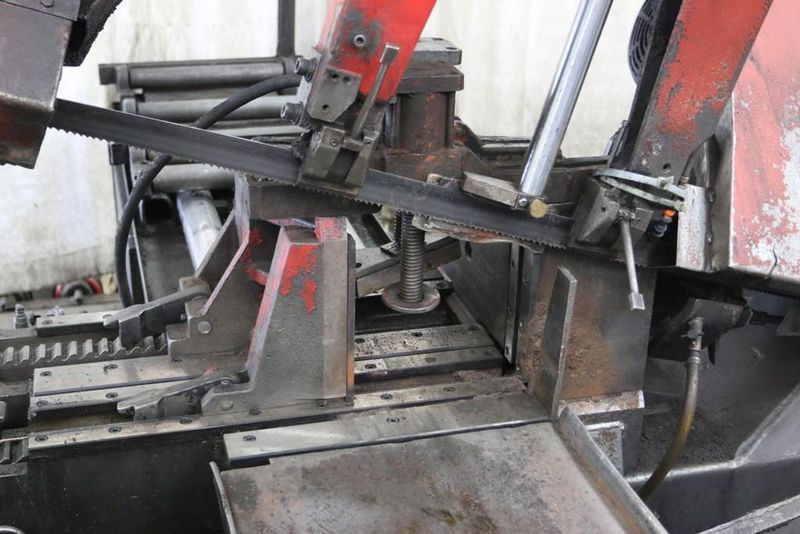16" X 16" AMADA MODEL HA-400W AUTOMATIC HORIZONTAL SAW: STOCK # 66419