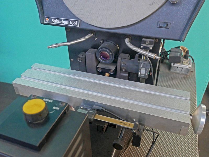 Suburban Tool Master-View 14" Optical Comparator