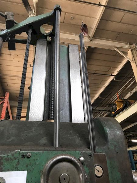 5" LUCAS TABLE HORIZONTAL BORING MILL: STOCK #68297