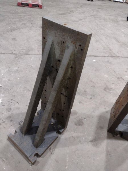 15" X 20" X 42" SET OF (2) ANGLE PLATES: STOCK #18299
