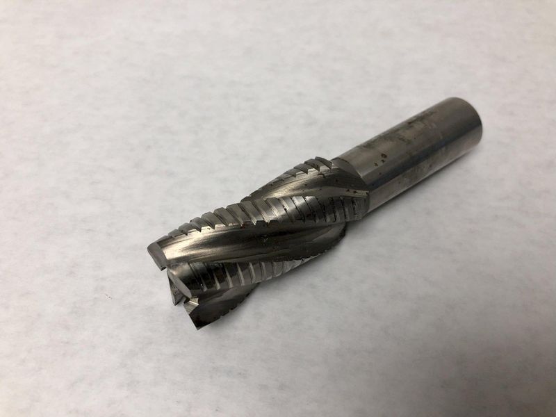 COBALT  1" X 3/4” M42 L: 5.441  ROUGHING END MILL STOCK #15128