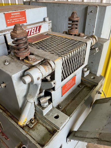 8" X .018" LITTELL MODEL #308-9PDS 9 ROLL POWERED COIL STRIP STRAIGHTENER: STOCK #15445