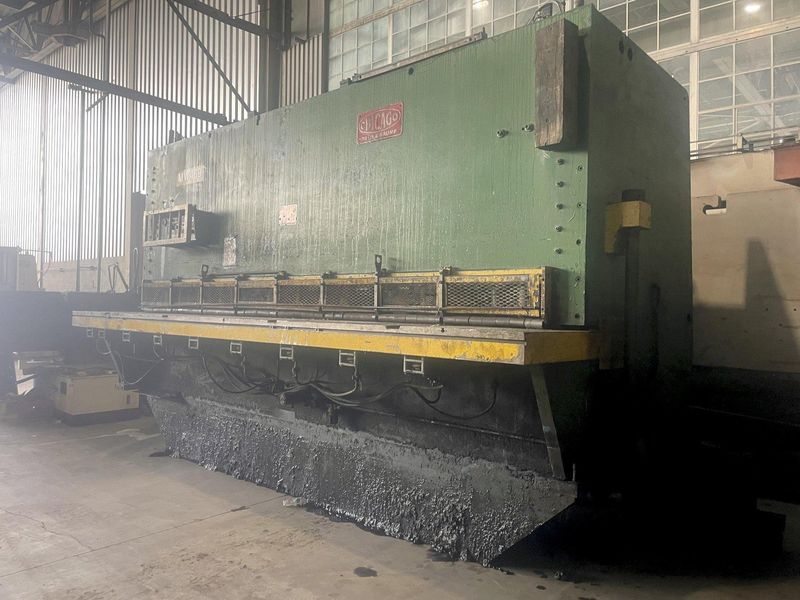 16' X 5/8" CHICAGO DREIS & KRUMP AUTO-SELECT HYDRAULIC SHEAR: STOCK #15862