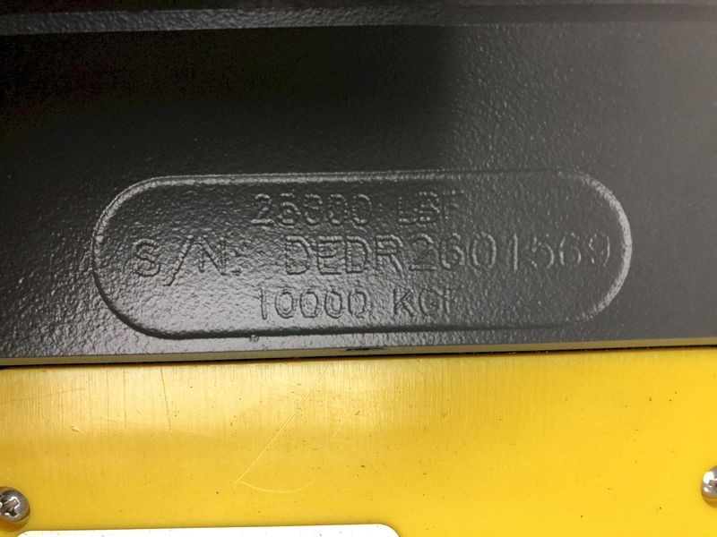 25,000 LBS DILLON ED-XTREME CRANE SCALE & WIRELESS READOUT CONTROLLER: STOCK #16799
