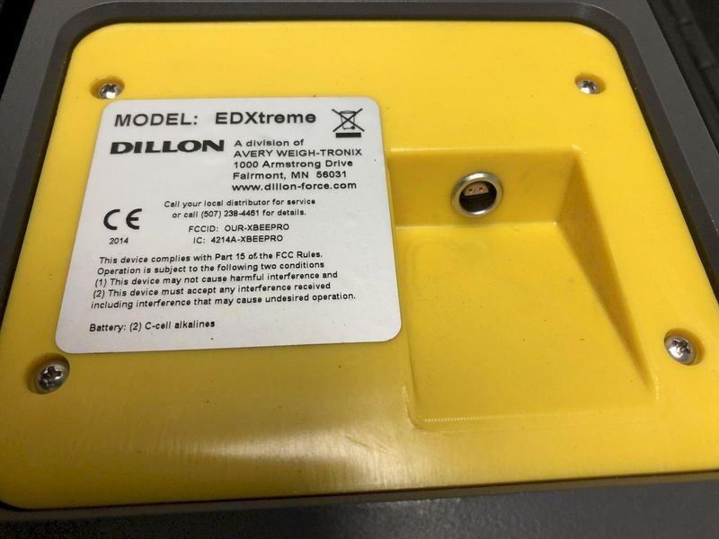 25,000 LBS DILLON ED-XTREME CRANE SCALE & WIRELESS READOUT CONTROLLER: STOCK #16800