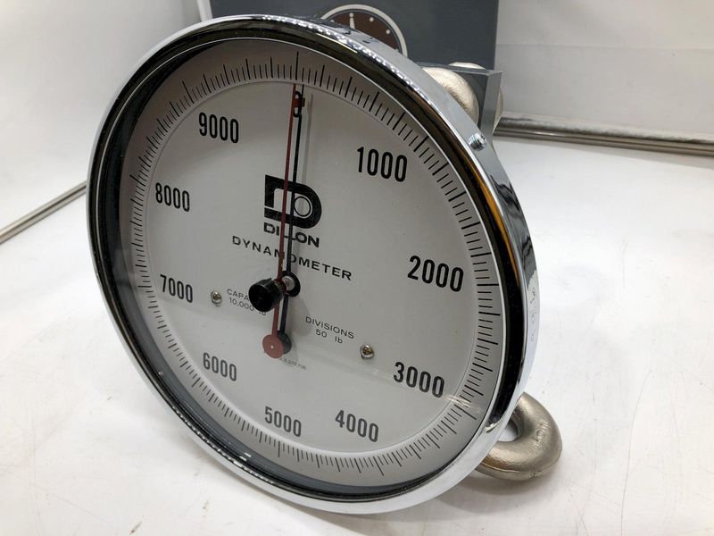 10,000 LBS X 10" DILLON AP SERIES DYNAMOMETER CRANE SCALE: STOCK #17243