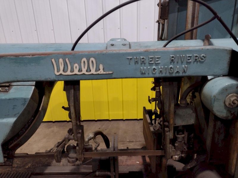 12" X 12" WELLS MODEL 1270 WELLSAW  HORIZONTAL SAW: STOCK #18510