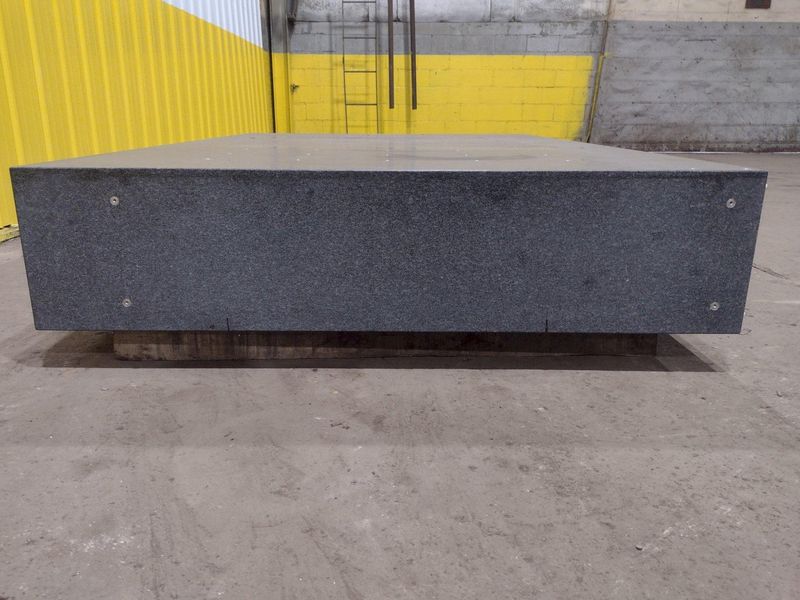 83.5" x 55" x 12.5" BLACK PRECISION GRANITE LAYOUT TABLE SURFACE PLATE: STOCK 19367