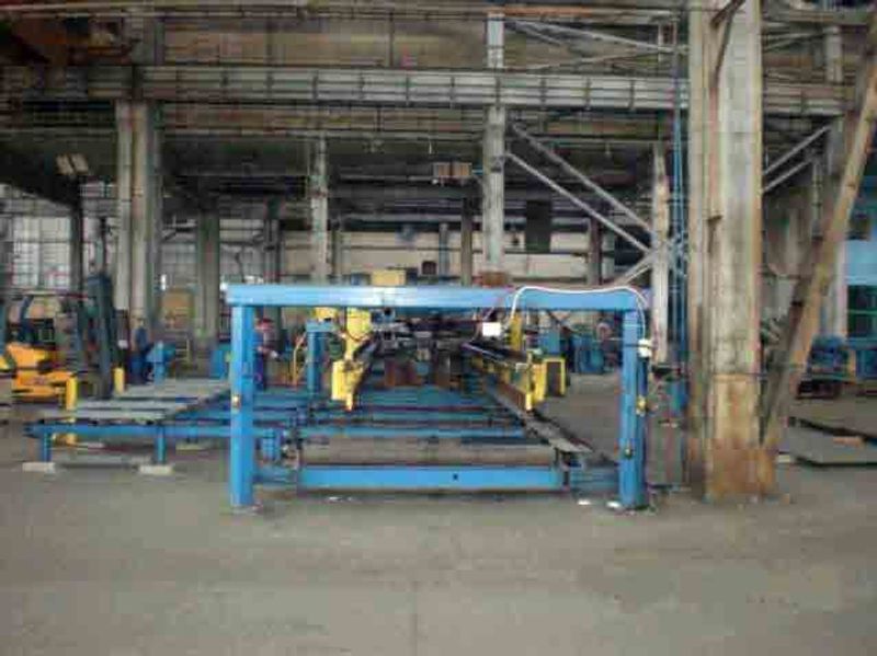 96" x 0.375" x 40,000# Herr Voss Cut To Length Line
