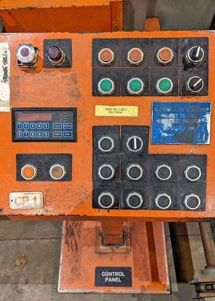 Tube Straightener and Cut-Off Machine, Komo Machine