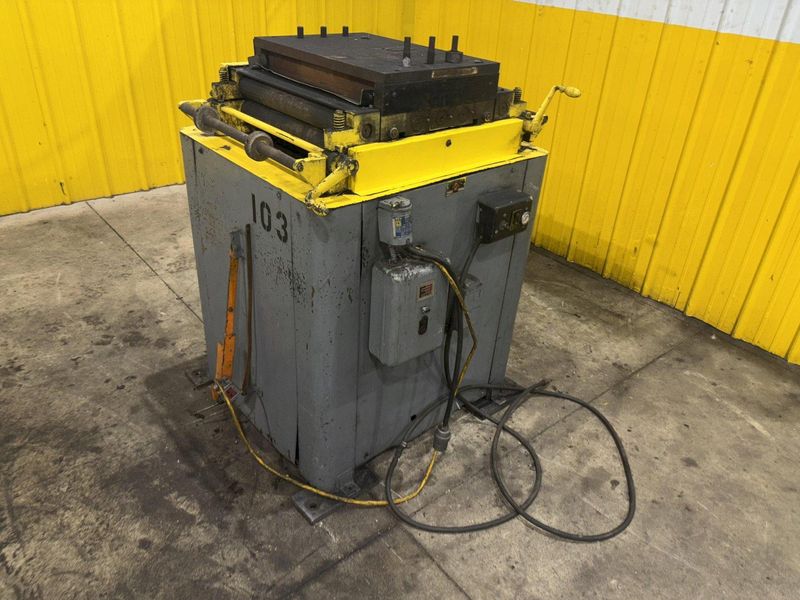 20" X .160" DURANT MODEL #HD-20 MOTORIZED COIL LEVELER STRAIGHTENER: STOCK #23244