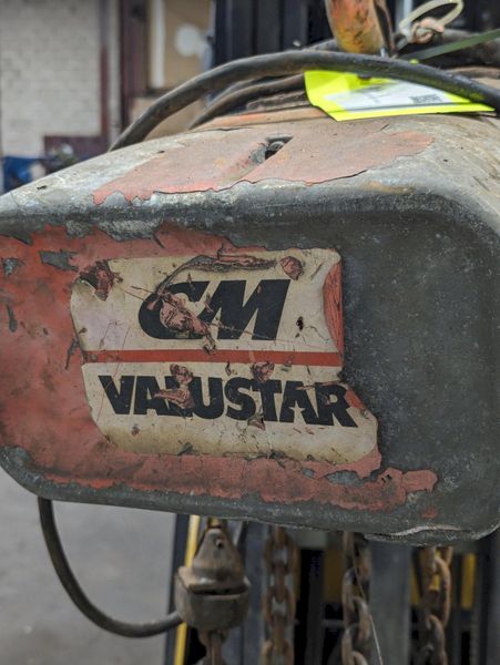 2-TON C&M ELECTRIC HOIST 110V SINGLE PHASE: STOCK #19861