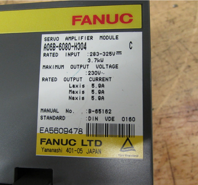 Used Fanuc A06B-600-H304 Servo Amplifier Module