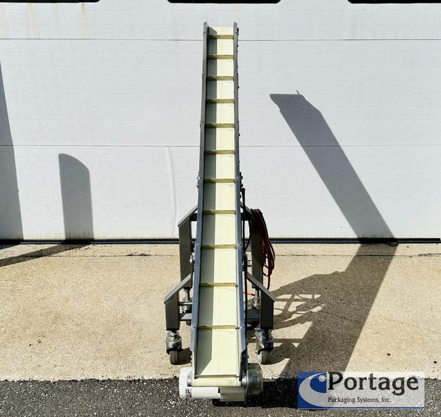 Dorner 7200 Series Sanitary  S.S. Conveyor  |  6” x 72" Up Conveyor with VFD Control