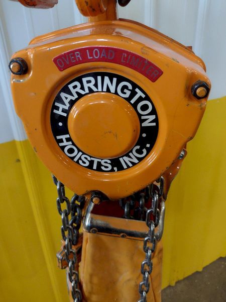 2 TON (4000 LBS)  HOIST WITH MANUAL TROLLEY: STOCK #16533
