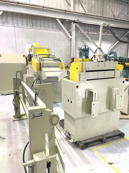 COE Press 15,000 lbs x 24" Wide Servo Coil Feed Line
