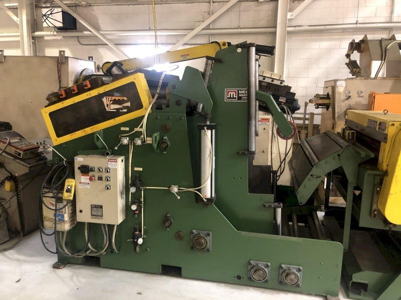 20,000 lbs Mecon Cradle Straightener Servo Feed Line