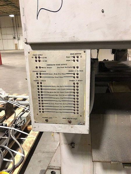 150 ton Niagara SE2-150-72-48 Straight Side Press, New 1989