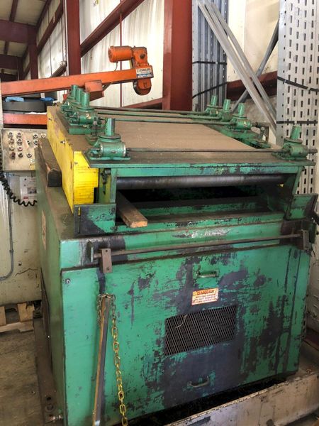 36" Coe Press Equipment Powered Coil Straightener Model# CPPS PO 36