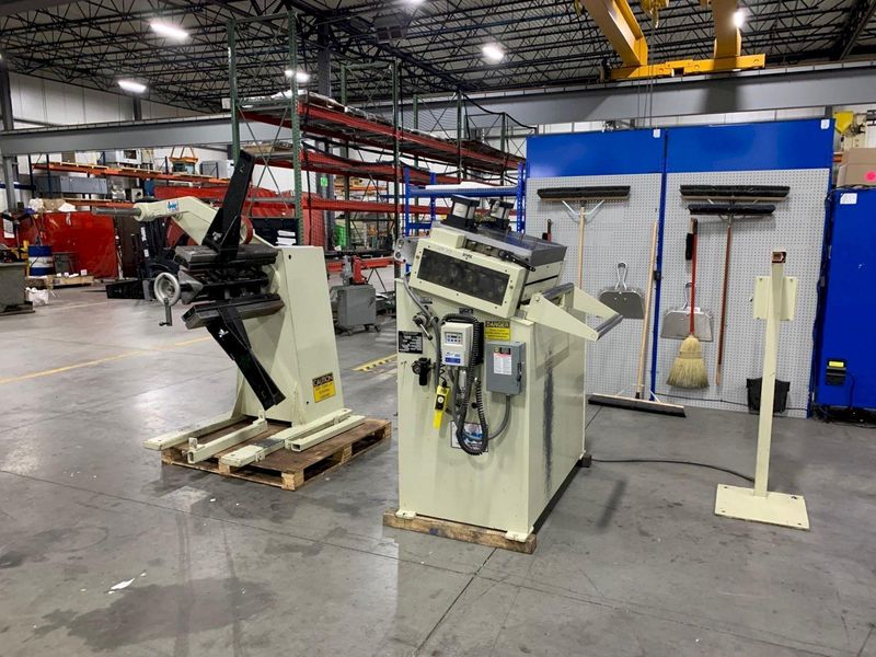 6,500 lbs x 24" Wide Cooper-Weymouth Peterson Conventional Coil Feed Line
