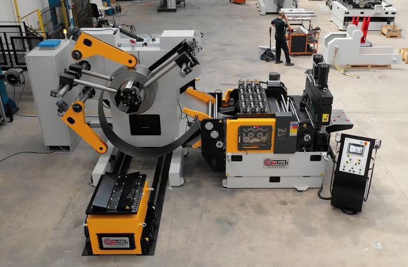 51" x .177" Coil-Tech Space-Saver Servo Coil Feed Line For Sale, 30,000 lbs. Coil Capacity, Year