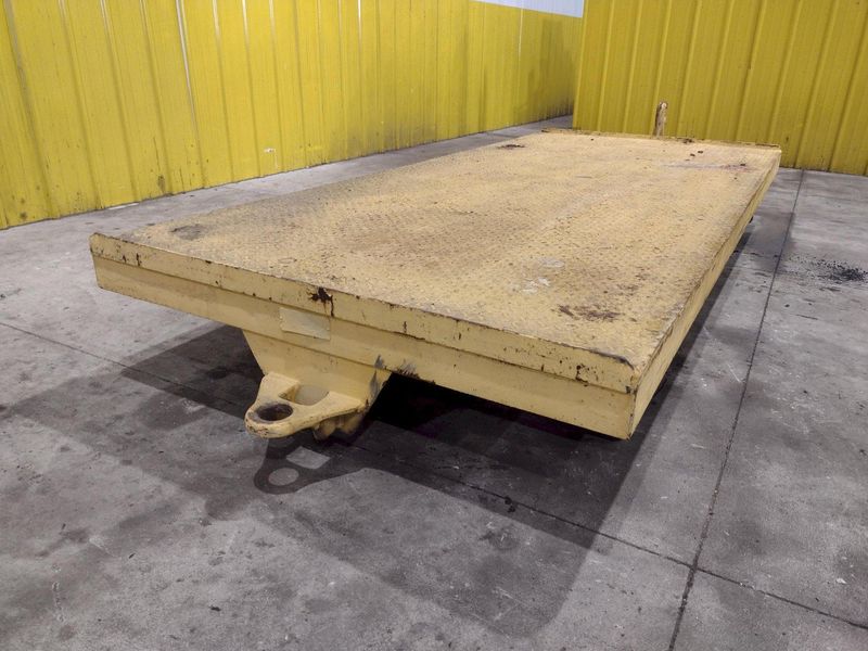 10,000 LBS X 4' X 9' HEAVY DUTY MOBILE TRANSFER / MOVING CART: STOCK #23520